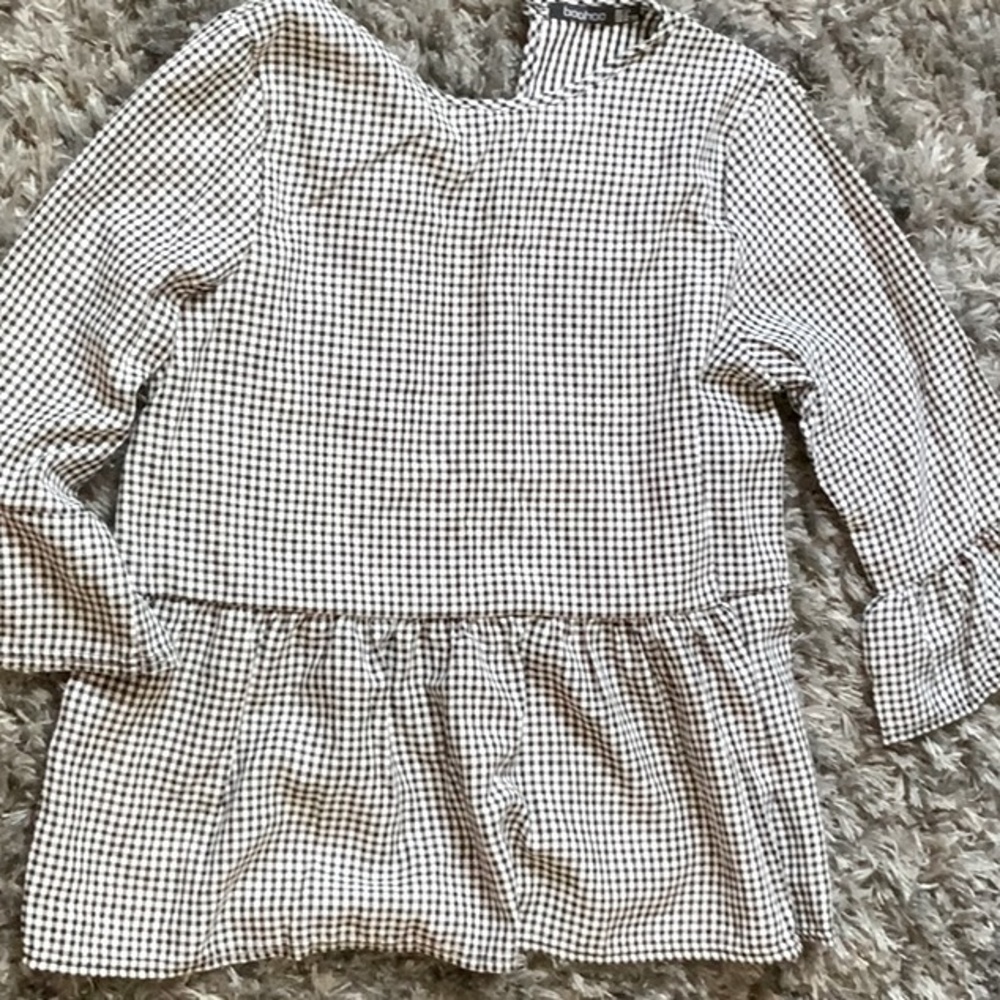 WOVEN SMOCK TOP